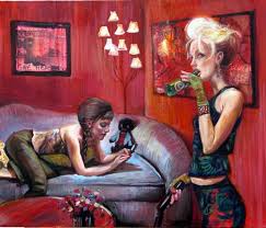 Natalia Fabia Working Art For Art Sake Art Painting