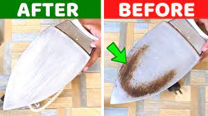 2 Easy Method To Clean Iron Bottom Plate With Salt And Toothpaste | House  Keeper - Youtube