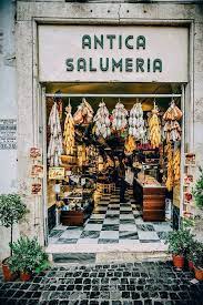 Salumeria Rome Italy Butcher Shop Deli Shop Italian Restaurant
