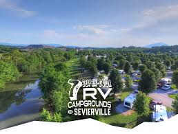 The best part about our stay is that it was right down the road from poopys where we wanted to check out in savanna. Campgrounds In Sevierville Tn