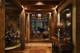 Striking Rustic Stone And Timber Dwelling In Ontario Canada Rustic House Interior Design Rustic House Design