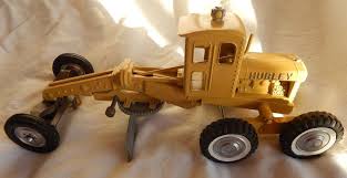 Hubley 1950 S Road Grader Scraper Big Diesel Construction Toy Diecast Restored Hubley Construction Toy Hubley Diecast