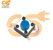 Buy 6 x 6 x 6mm Red color tactile switches | Electronicspices