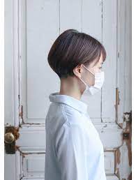 マスク着用ドライカット 刈り上げボブ l068646687 ホワイトルーム white room のヘアカタログ ホットペッパービューティー 刈り上げボブ 髪型 ボブ 40代 ヘアーデザイン