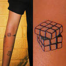 Maths is the language of universe and every shape in the universe is in geometry. 33 Celebrity Geometric Design Tattoos Steal Her Style
