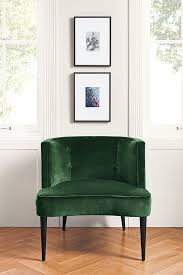 Green Velvet Accent Chair Modern Furniture Living Room Living Room Chairs Furniture