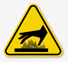 Download Iso Warning Signs Hazard Symbols Hot Surface Clipart 790370 Pinclipart
