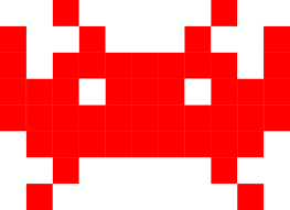 Just click to print out your copy of this space invader coloring page. File Space Invaders Alien Svg Wikimedia Commons