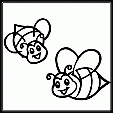 Bee colouring pages to print. Small Printable Bee Coloring Pages Coloring Home
