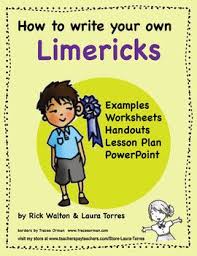 Limericks How To Write Limericks Writing Limericks Poetry For Kids Teaching Poetry