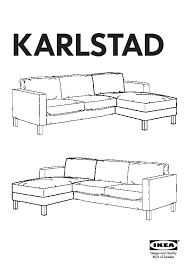 Not, that i am not loving it the way it was!!! Karlstad Sofa And Chaise Lounge Korndal Dark Gray Ikeapedia
