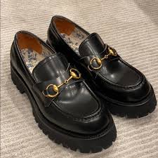 Gucci women's lug sole loafer. Gucci Shoes Gucci Leather Lug Sole Loafer Poshmark