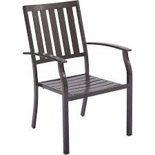 Better Homes Gardens Camrose Farmhouse Chair Brown Walmart Com Farmhouse Chairs Better Homes Stacking Dining Chair