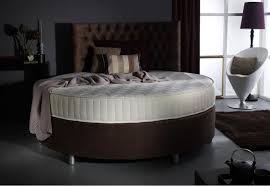 Black leather round bed, round leather bed with audio system., modern bedroom furniture. Europa Beds Verve 200cm Round Bed Including Classic Headboard Beds From Beds 4 Less Uk