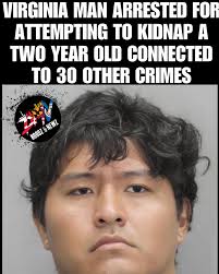 Via @thedmvdaily Fairfax County Police released video of a July 18  abduction at Fair Oaks Mall showing 26-year-old Andres Caceres Jaldin  carrying off a toddler before her parents intervened. He fled but