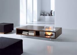 Coffee Tables With Built In Fireplace Digsdigs Coffee Table Furniture Coffee Table Design Coffee Table