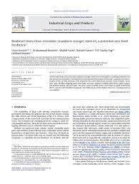 Crafting and can also trade. Pdf Biodiesel From Citrus Reticulata Mandarin Orange Seed Oil A Potential Non Food Feedstock Robiah Yunus Academia Edu