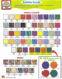 perler bead color chart by margieelisabeth via flickr