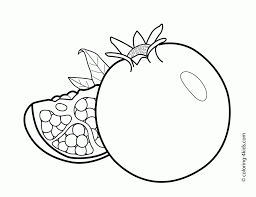 Latihan menulis dan mewarnai buah buahan level 1 author: Gambar Buah Buahan Untuk Mewarnai Anak Paud Dunia Belajar