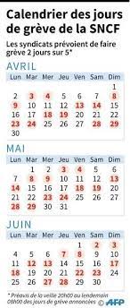 Elle est tenue d'établir des plans de circulation, mais l'exercice est compliqué. Greve Sncf 2018 Le Calendrier Des Jours Concernes Jusqu Au Jeudi 28 Juin