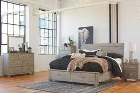 Get the lowest price at goedekers.com. Ashley Naydell Rustic Gray 6 Pc Dresser Mirror California King Panel Bed With 2 Storage Drawers Nightstand On Sale At Spokane Furniture Company Serving Spokane Post Falls Coeur D Alene Wa Spokane
