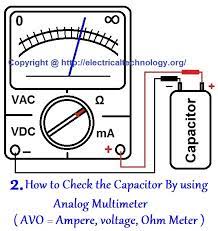 How To Test A Capacitor By Digital Analog Multimeter 6 Methods