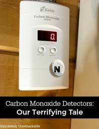 So, what do you do when your carbon. Our Terrifying Carbon Monoxide Tale Exquisitely Unremarkable