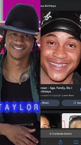 I can't unsee it Taylor looks like Orlando brown from that's so raven 😂