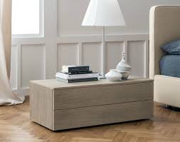 Wide contemporary bedside nightstand table in distressed grey. Extra Wide Wood Bedside Cabinets Robinsons Beds