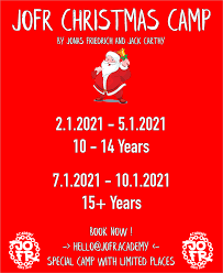 Click here to download form. Jofr Christmas Camps 2021 Mit Jack Carthy Jofr Academy