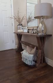 Rustic Farmhouse Entryway Table By Modernrefinement On Etsy Farm House Living Room Home Decor Farmhouse Entryway Table