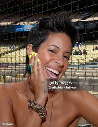 16 American Idol Alum Ashley Rodriguez Sings The National Anthem At Dodger  Stadium Stock Photos, High-Res Pictures, and Images