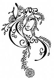 The biggest aspect of the design is the flower, which immediately catches your eye. Pin By Michael Schwingenschlogl On My Story From The Stars Virgo Tattoo Designs Virgo Tattoo Tattoos