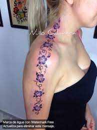 More 5 pointed stars, this time going up the neck as well. Tattoo Neck Tattoos Women Tattoos Shoulder Tattoos