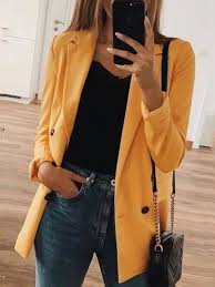 Parcourez 606 photos et images disponibles de blazer jaune femme, ou lancez une nouvelle recherche pour explorer plus de photos et images. Epingle Sur Les Bon Plan