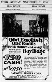 The Odd Histories Of Bay Ridge S Car Free Streets Nyc Pics Old Ads Ny Life