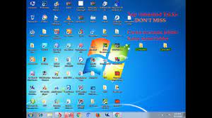 Image of desktop with icons with names. Very Interested Computer Tricks Folder Create Without Name And Icon And Same Name Folder Create Youtube In 2021 Name Folder Hacking Computer Computer Icon