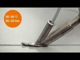 Welding Plastic Oddlysatisfying Plastic Welding Plastic Repair Welding