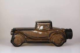 Brown Glass Car Vintage 1970 S Avon Car Decanter Sterling Six Tribute After Shave Lotion Avon Collectible Perfume Glass Car Cologne Bottle Avon Collectibles Cologne Bottle After Shave Lotion