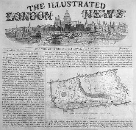 Illustrated London News 1850 Great Exhibition