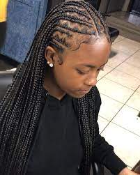 However, the majority of the time, if you see a black woman with straight hair, she either has relaxed hair or is natural but uses heat styling tools like a flat iron or blow dryer to straighten her locks. Pin On H A I R