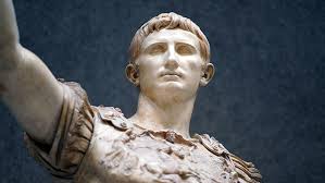 The greeks and romans painted their statues to resemble real bodies, and often gilded them so they shone like gods. Augustus Of Primaporta Article Khan Academy