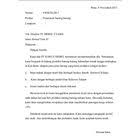 Contoh Menulis Surat Niaga Surat Menulis Bahasa