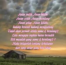 Bentuk wap air yang dihasilkan berbeza beza bergantung dengan ketinggan. Syair Kelana On Twitter Awan Kecil Ingin Berlepas Dari Sesuatu Yang Masih Semu Awan Besar Tetap Menaungi Dari Segalanya Sementara Sang Langit Menghiraukan Tak Bergeming Apakah Diantara Keduanya Senang Atau Sedih