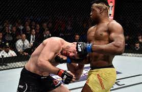 But this is a guy who has worked in sand mines since the age of 12. Francis Ngannou Ufc