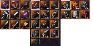 Weapons are a category of equippable items in minecraft dungeons that are used to attack and. I M Hunting Unique Weapons And Armour Could People Post Theirs As I Need To Create A List Thanks In Advance Minecraftdungeons