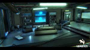 Cyberpunk Sci Fi Futuristic Apartment Interior Environment Kitbash 3d Sci Fi Unity Asset Store Sponsor Futuristic Apartment Gamer Room Futuristic Interior