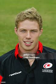 A portrait of Daniel Legge of Saracens during the Saracens rugby... News  Photo