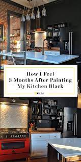 The broad collection of white glass kitchen sink at alibaba.com is available in distinct shapes, sizes, designs and material quality for you to choose from. I Painted My Kitchen Black Here S What I Think About It Four Months Later Black Kitchens Black Kitchen Paint Black Walls Kitchen