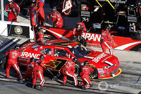 The event was an exhibition pit stop contest featuring the top teams from the sprint cup series. Emergency Landing Prevents Jrm Pit Crew Members Attending Xfinity Race
